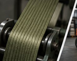 Webbing production